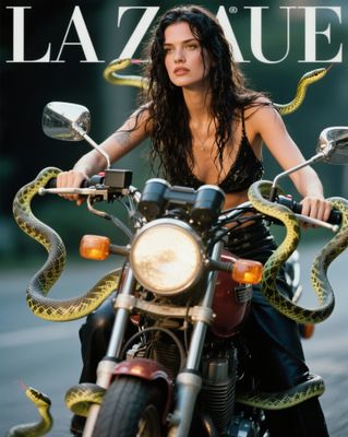 a woman riding on the back of a motorcycle