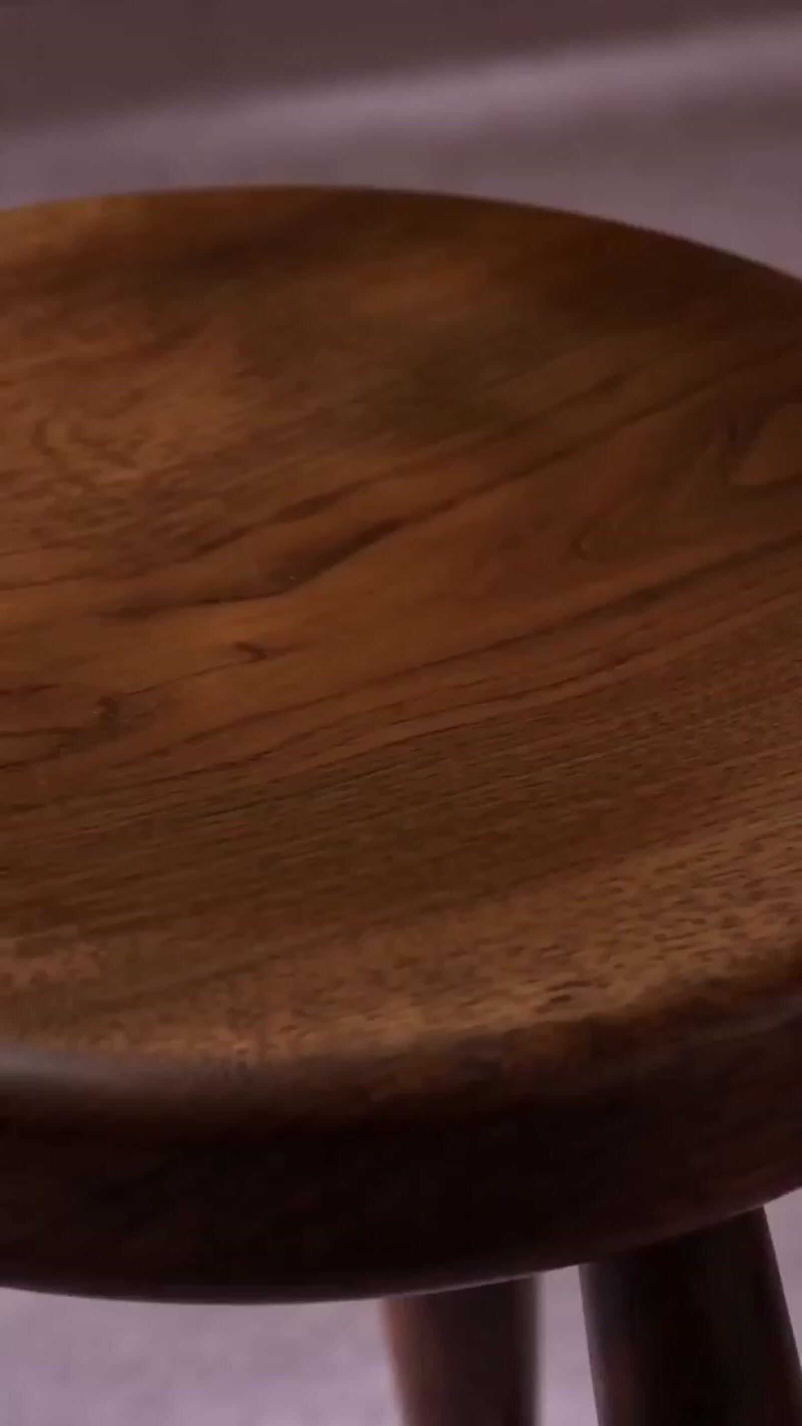 a close up of a wooden table top