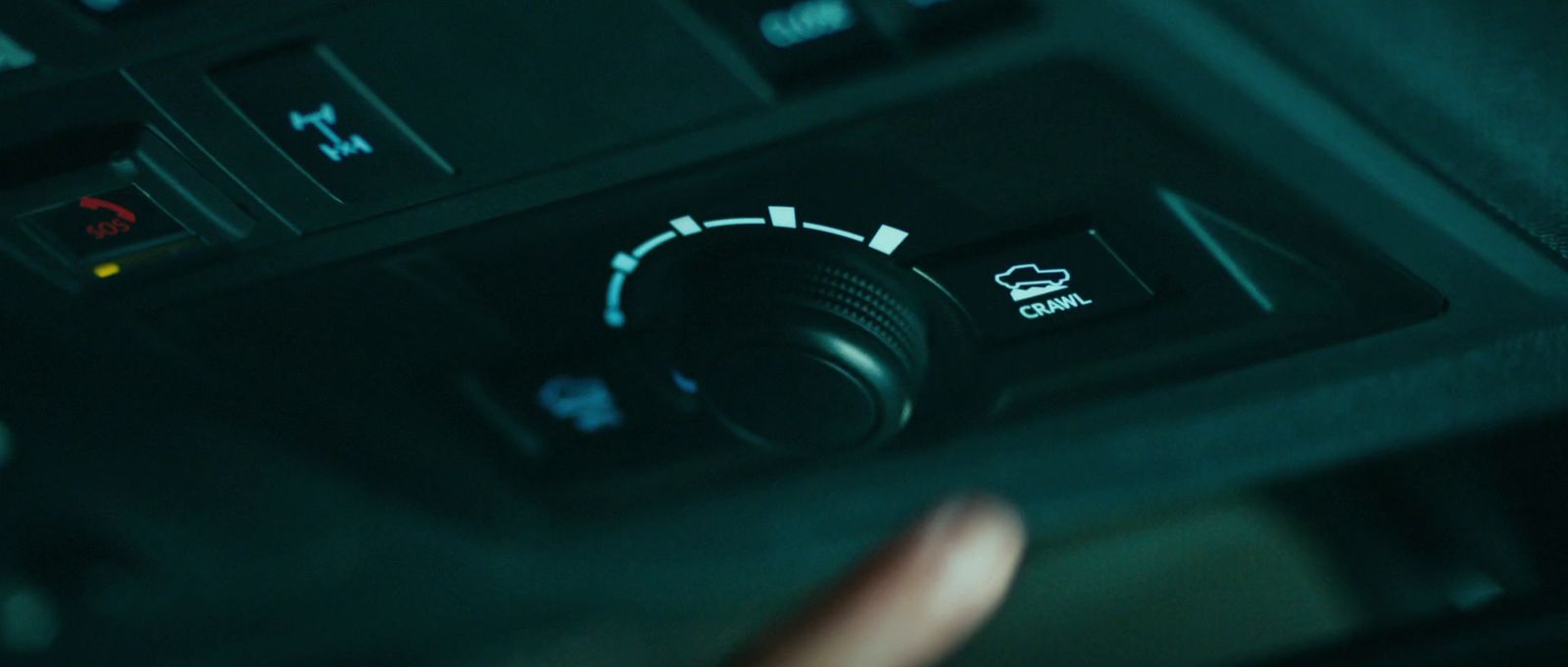 a close up of a control panel in a vehicle