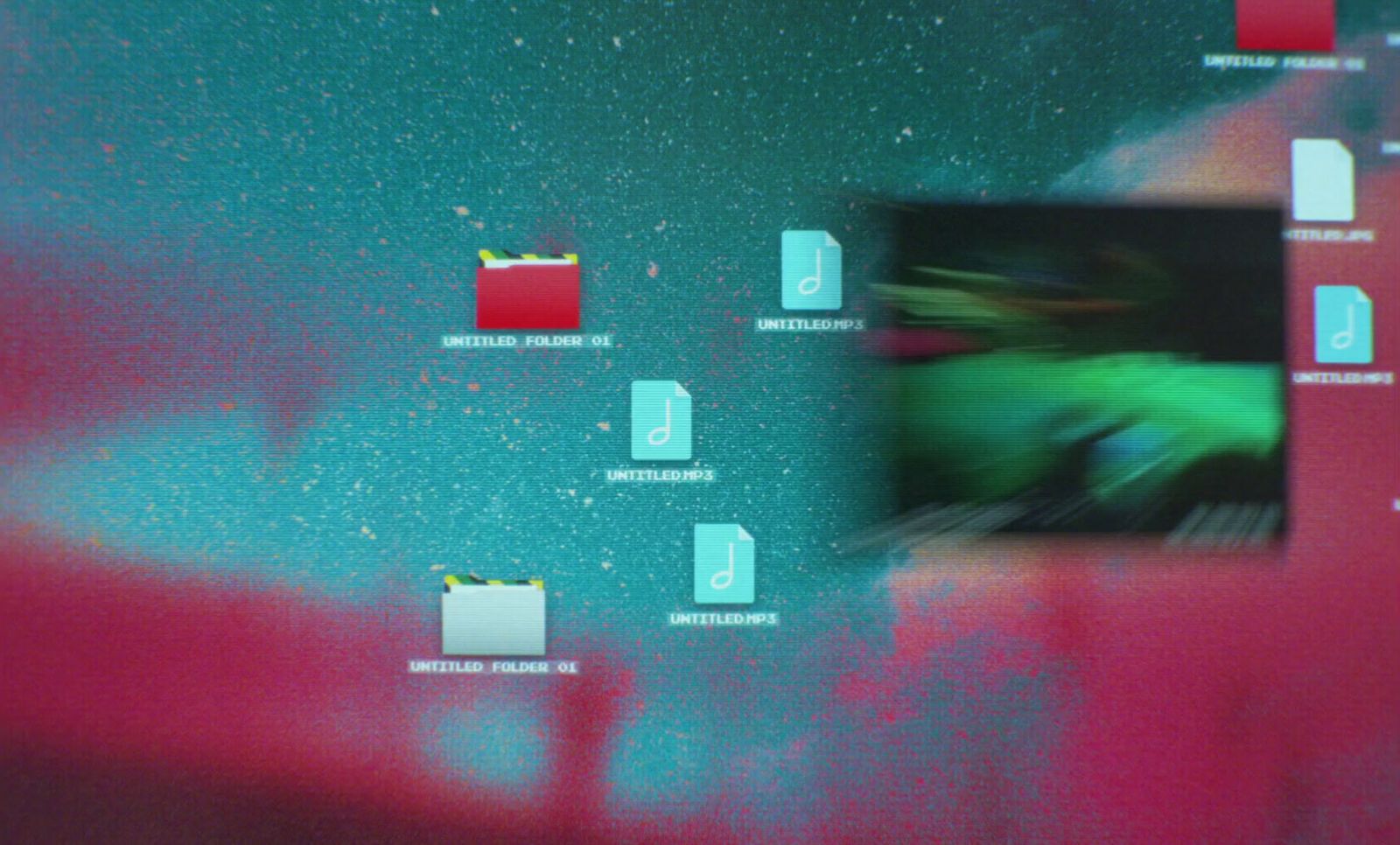 a close up of a computer screen with a blurry background