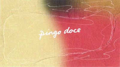 a piece of paper with the words pingg doce on it