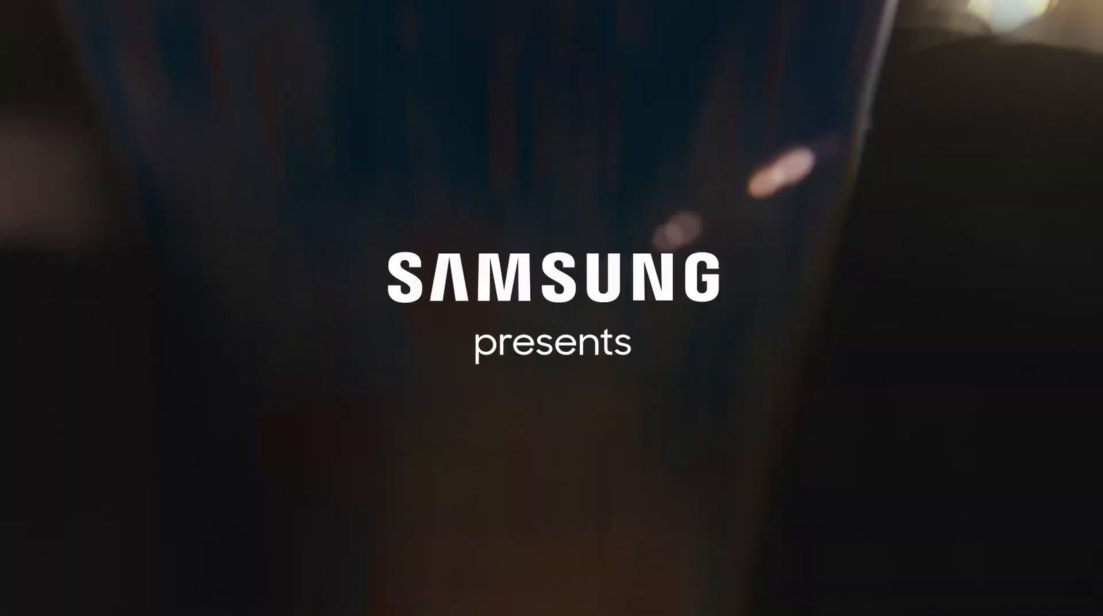 a close up of a cell phone with the words samsung on it