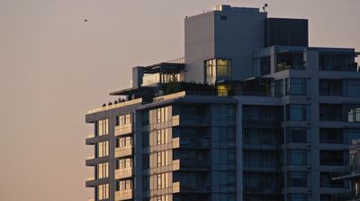 a very tall building with lots of windows