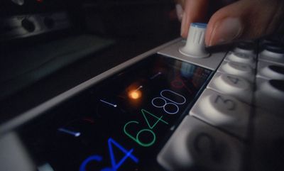 a close up of a person typing on a keyboard