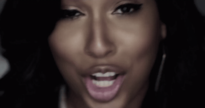a close up of a person making a funny face