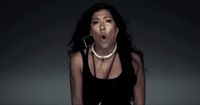 a woman making a surprised face with her mouth open