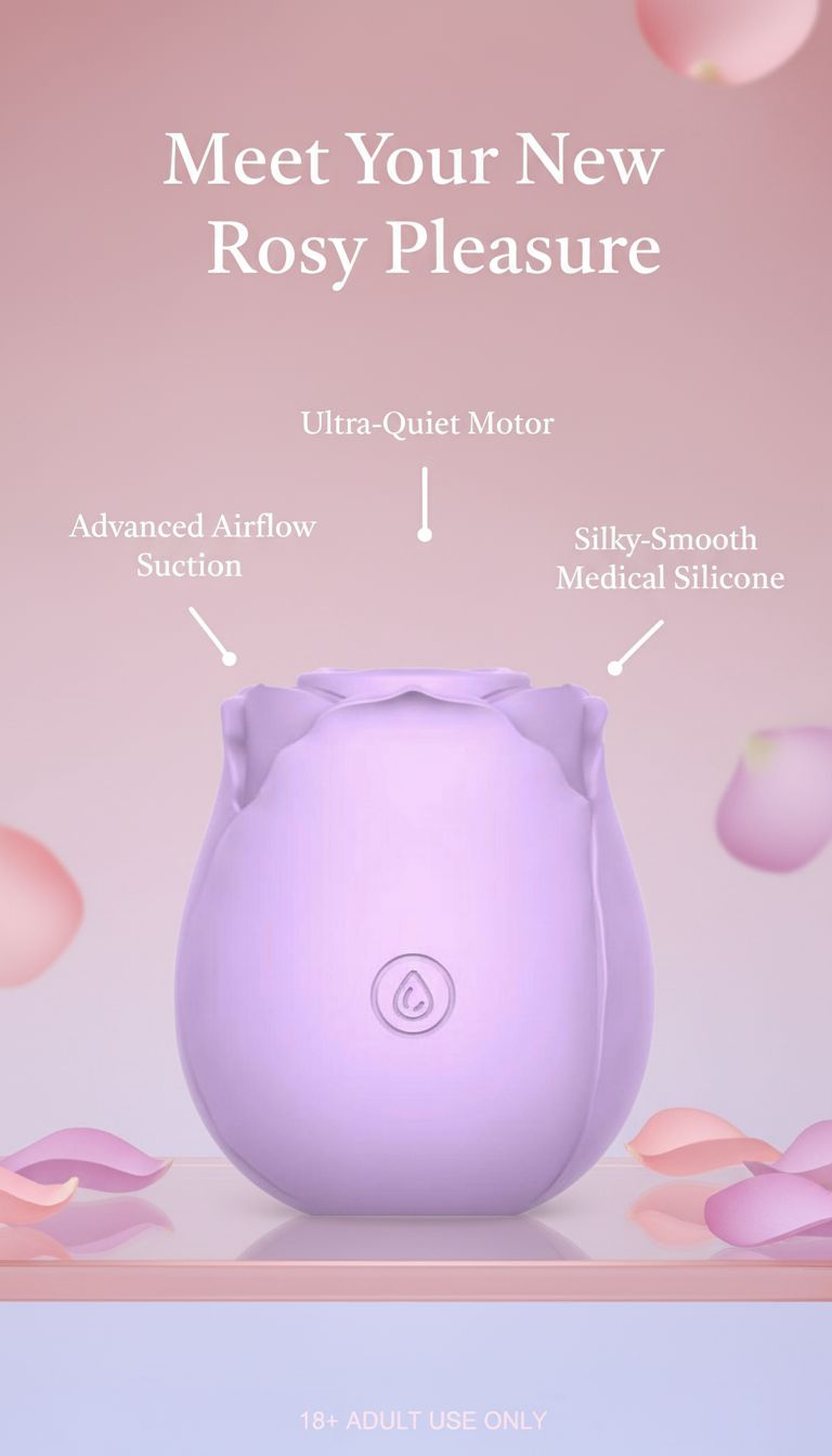 a pink vase sitting on top of a table