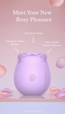 a pink vase sitting on top of a table