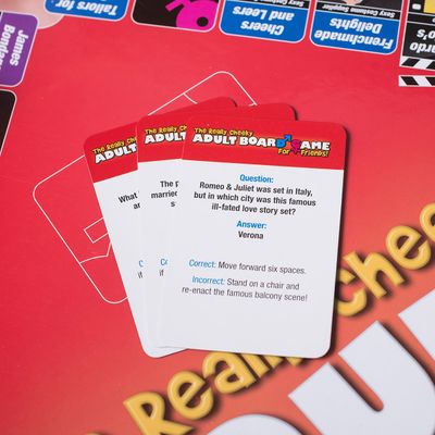 a close up of a card game with instructions