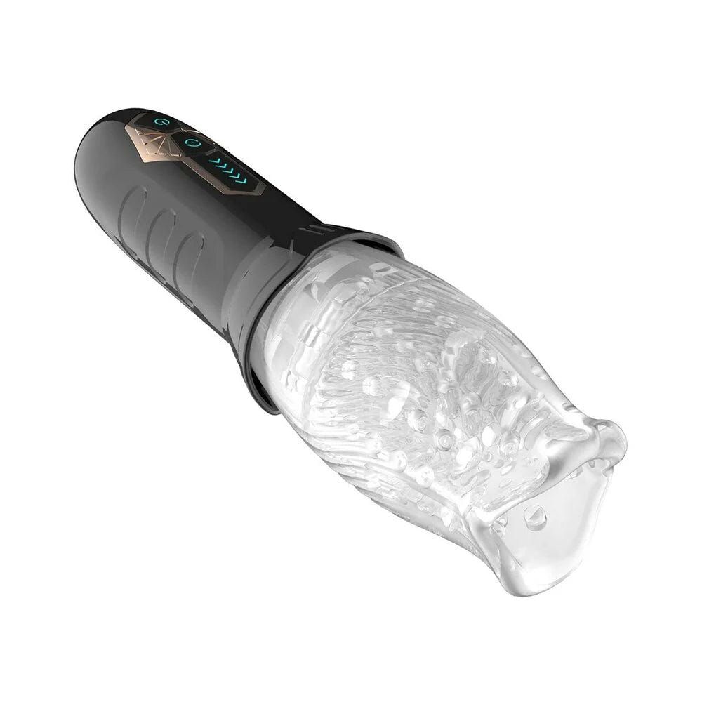 a close up of a flashlight on a white background
