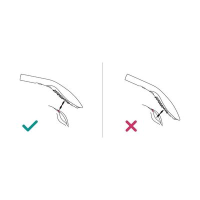 a drawing of a pair of hands holding a pair of scissors