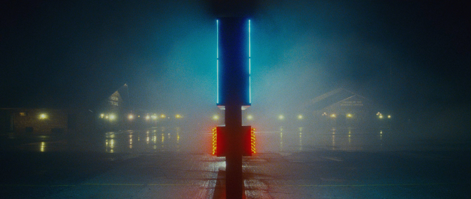 a traffic light sitting on the side of a road