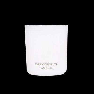 a candle that is sitting on a table