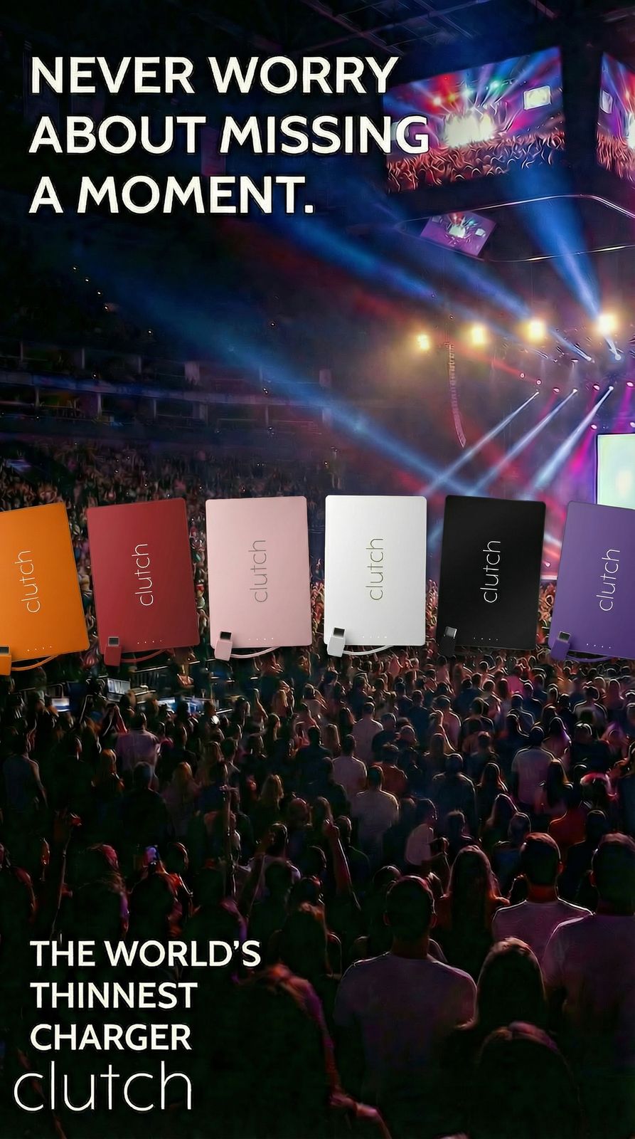 a group of people sitting in front of a stage