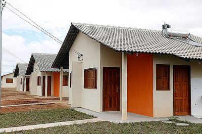 a couple of small houses sitting next to each other