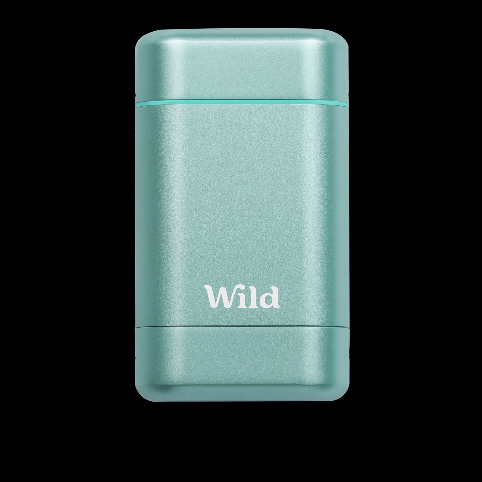 a blue lighter with the word wild on it
