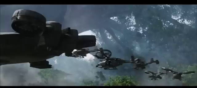 a scene from a sci - fi film of a sci - fi battle