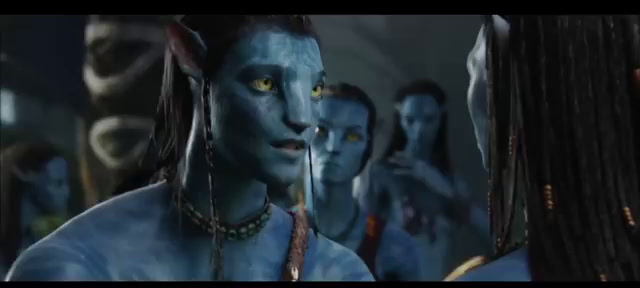 a group of avatar avatars standing next to each other