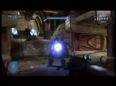 a video game scene of a man in a suit with a flashlight