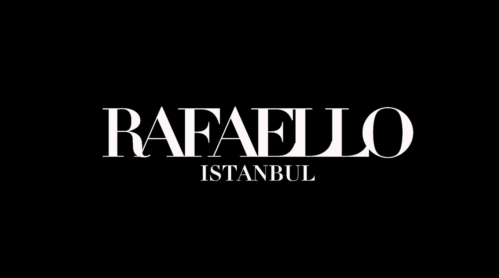 a black and white photo of the word raffaello