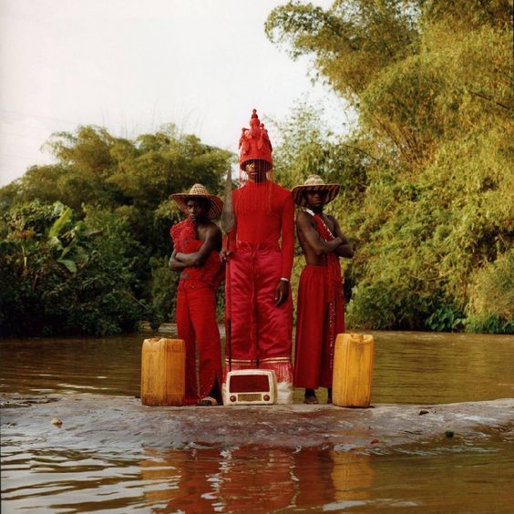 a group of people riding on the back of a boat