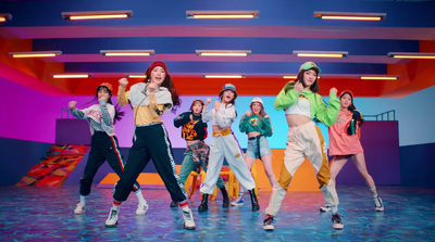 a group of young women dancing on a stage