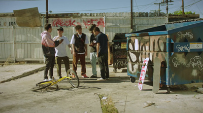 a group of young men standing next to each other