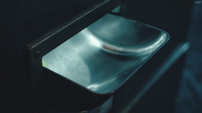 a metal bowl sitting on top of a counter