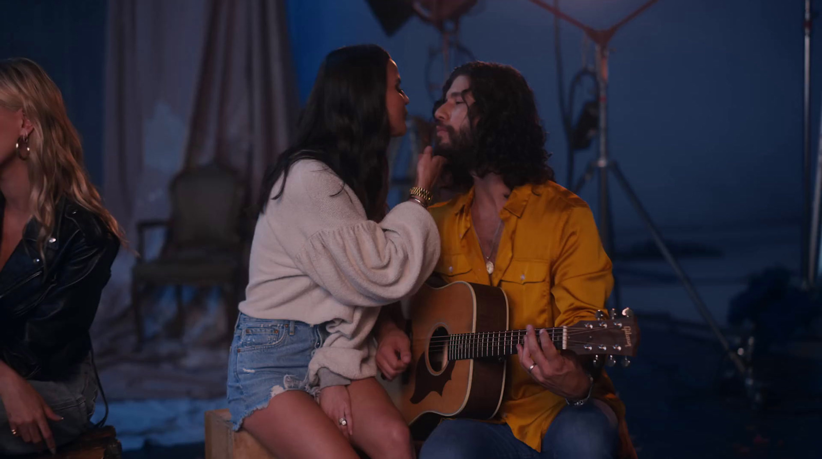 a man and a woman sitting next to each other