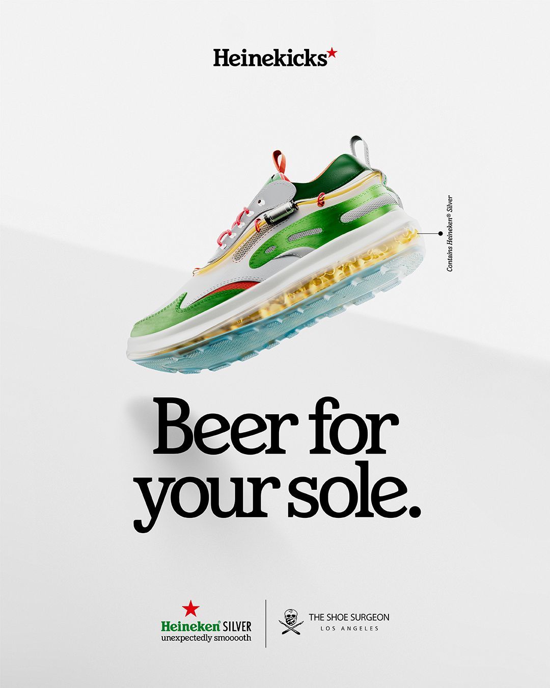 a poster advertising a beer for your sole