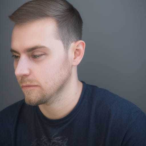 a close up of a person wearing a black shirt