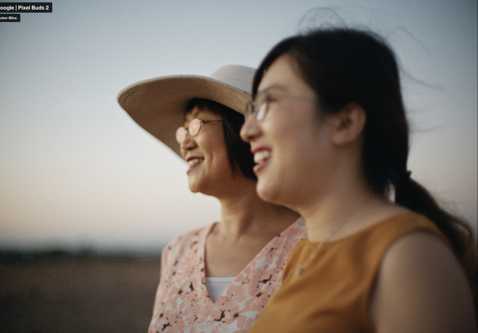 a couple of women standing next to each other