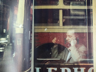 a picture of a man talking on a cell phone