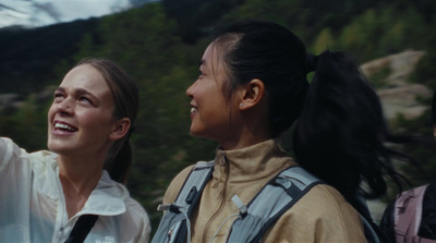 a group of women standing next to each other