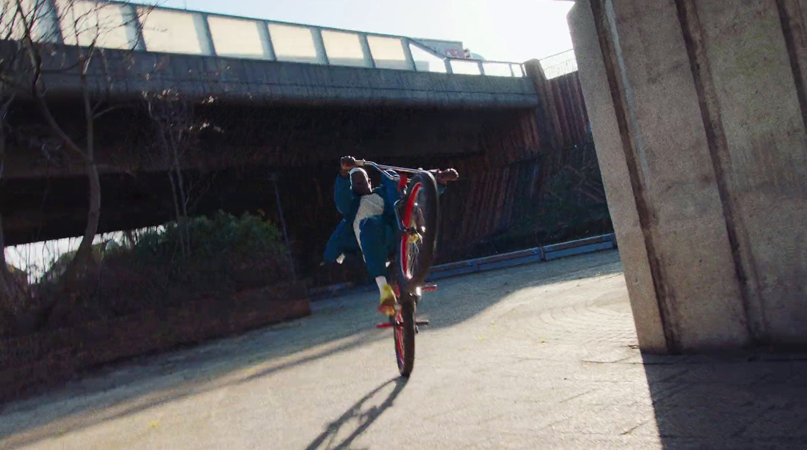 a person doing a trick on a skateboard