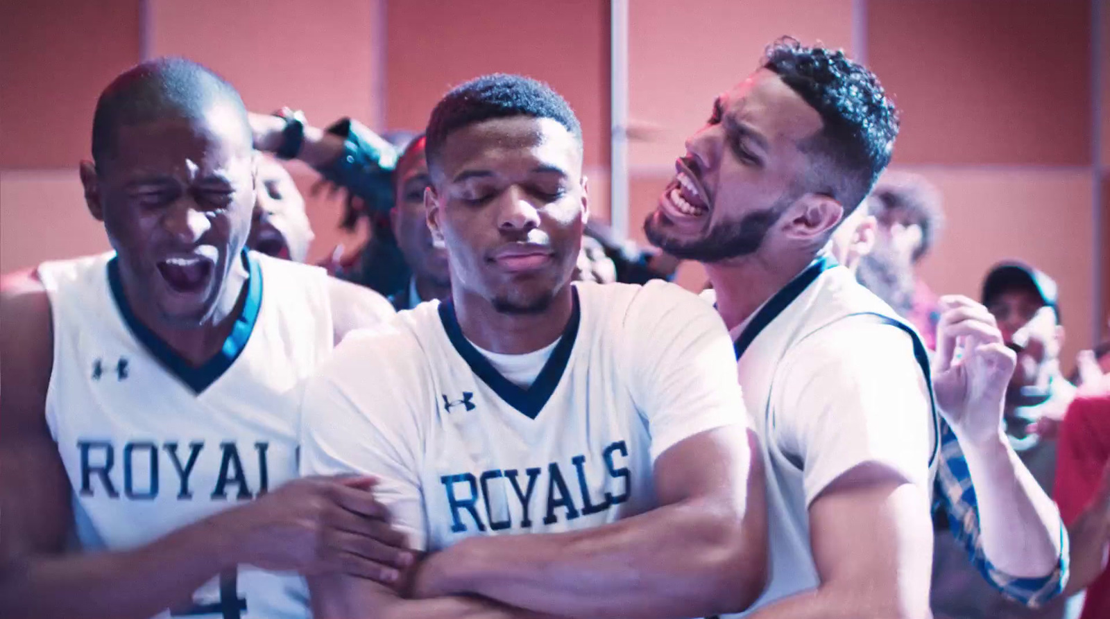 a group of young men standing next to each other