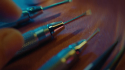 a close up of a bunch of tools on a table