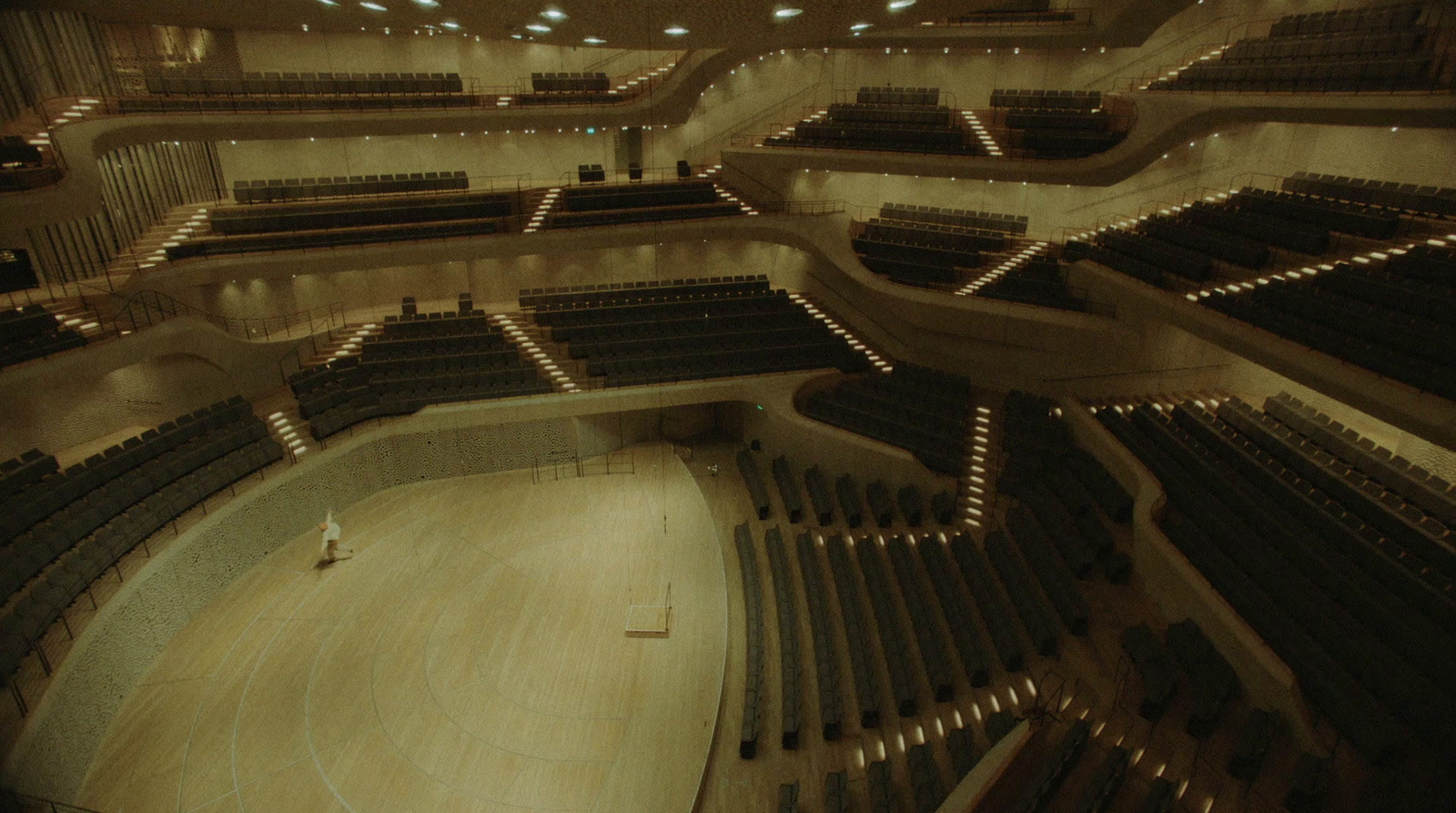 a large auditorium filled with lots of seats