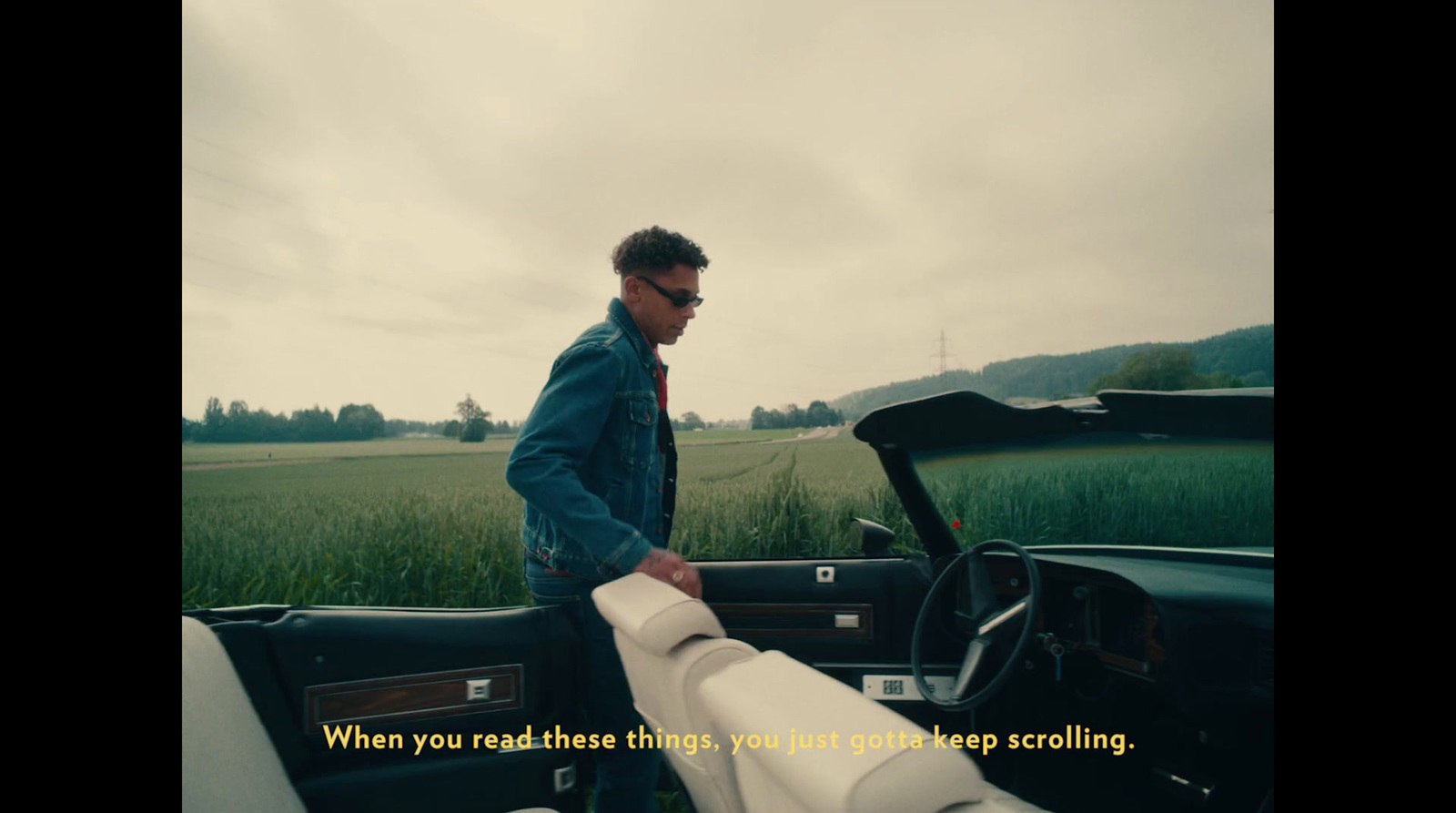 a man standing in the back of a truck