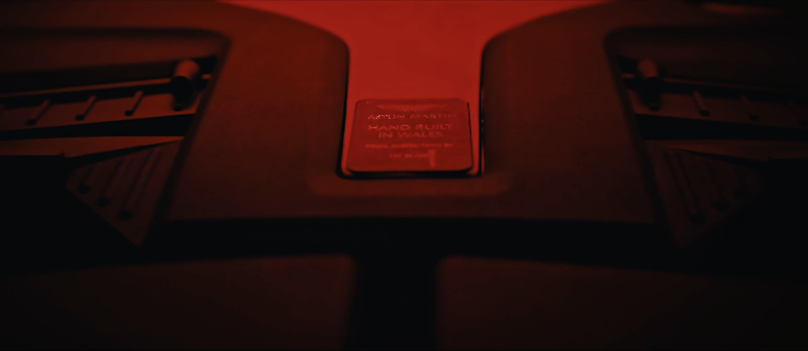 a close up of a red object on a table