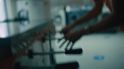 a close up of a person's hand on a table