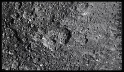 a close up of the surface of the moon