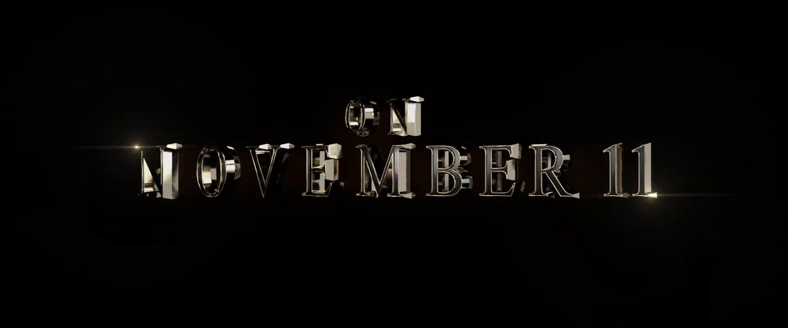 a black and white photo of the word november 11