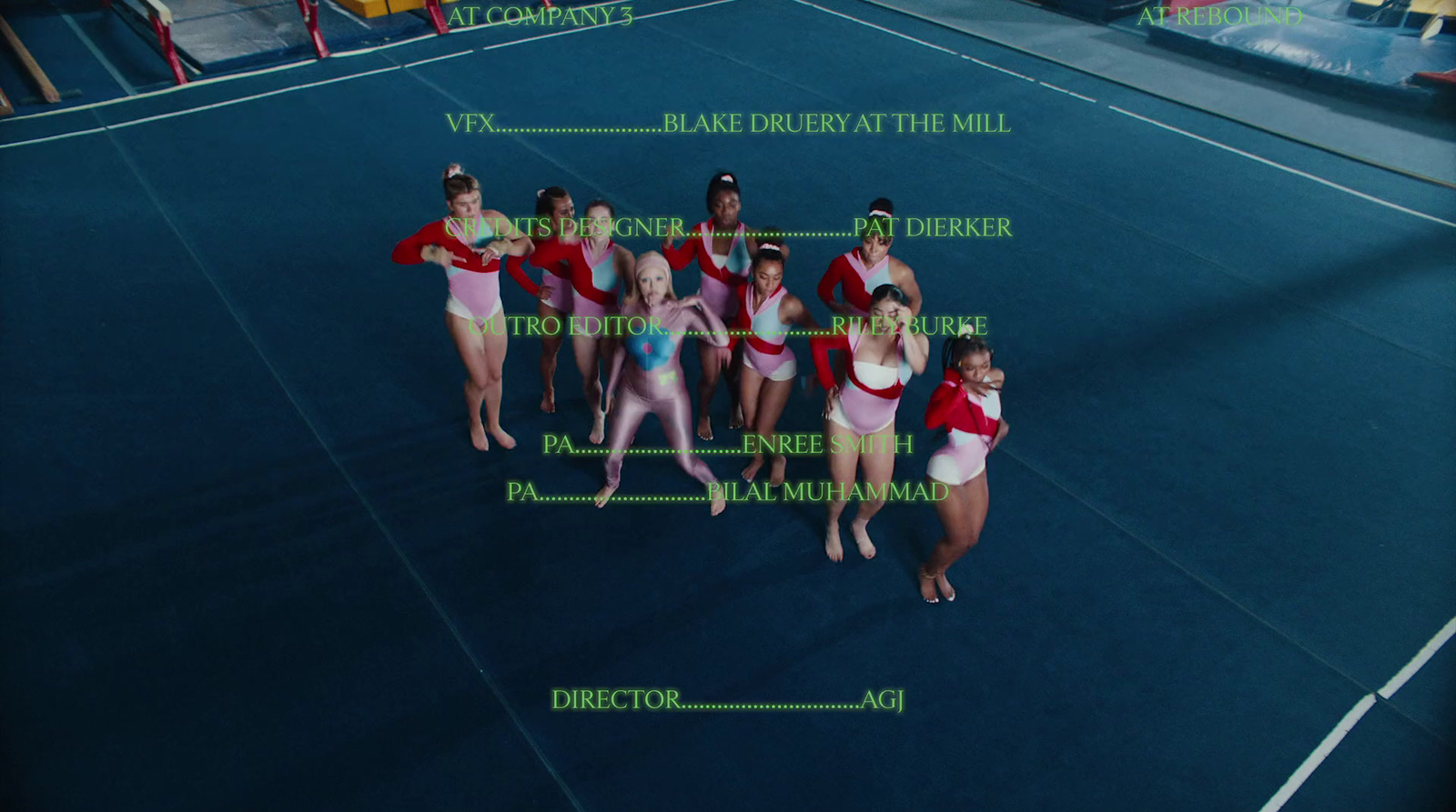 a group of women standing on top of a tennis court