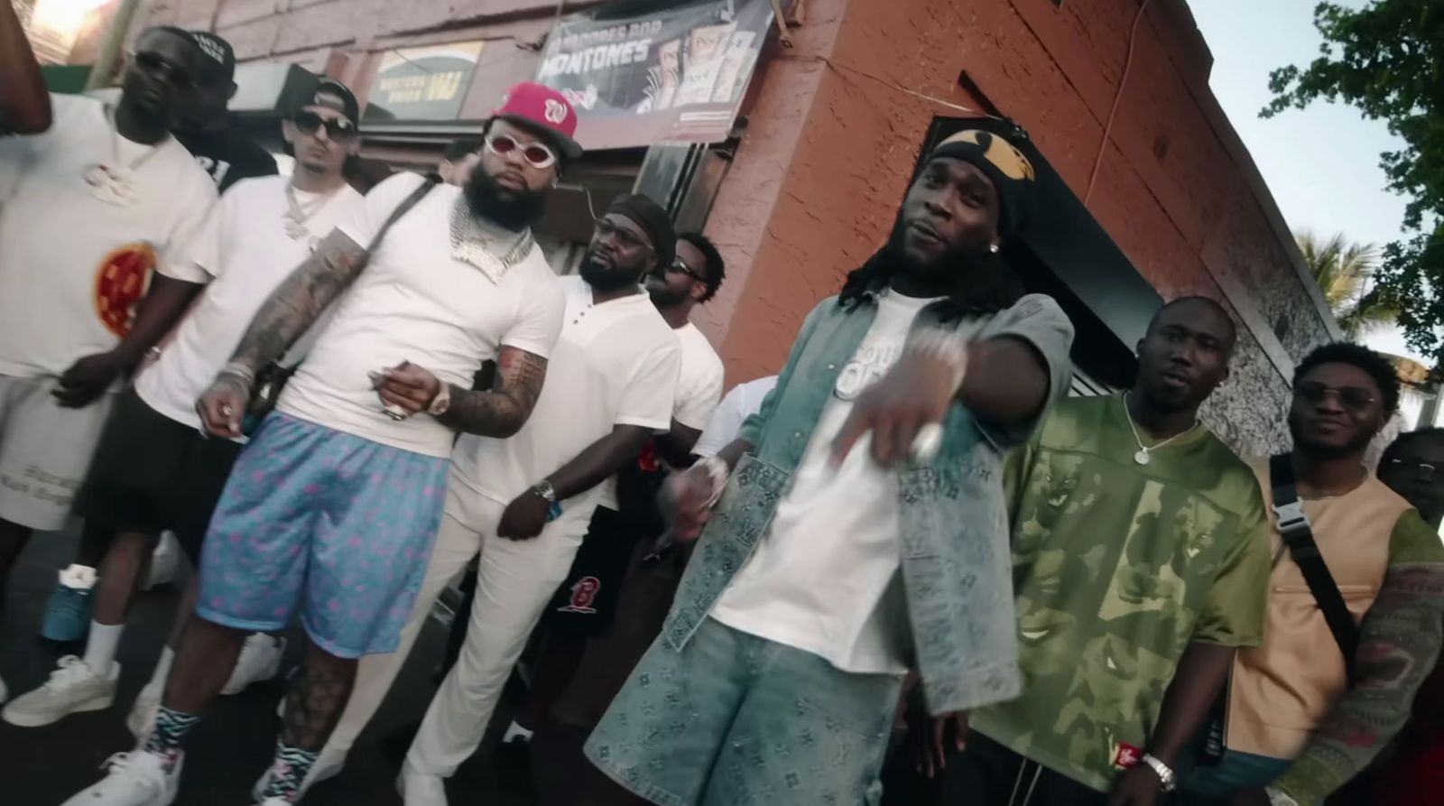 a group of young men standing next to each other