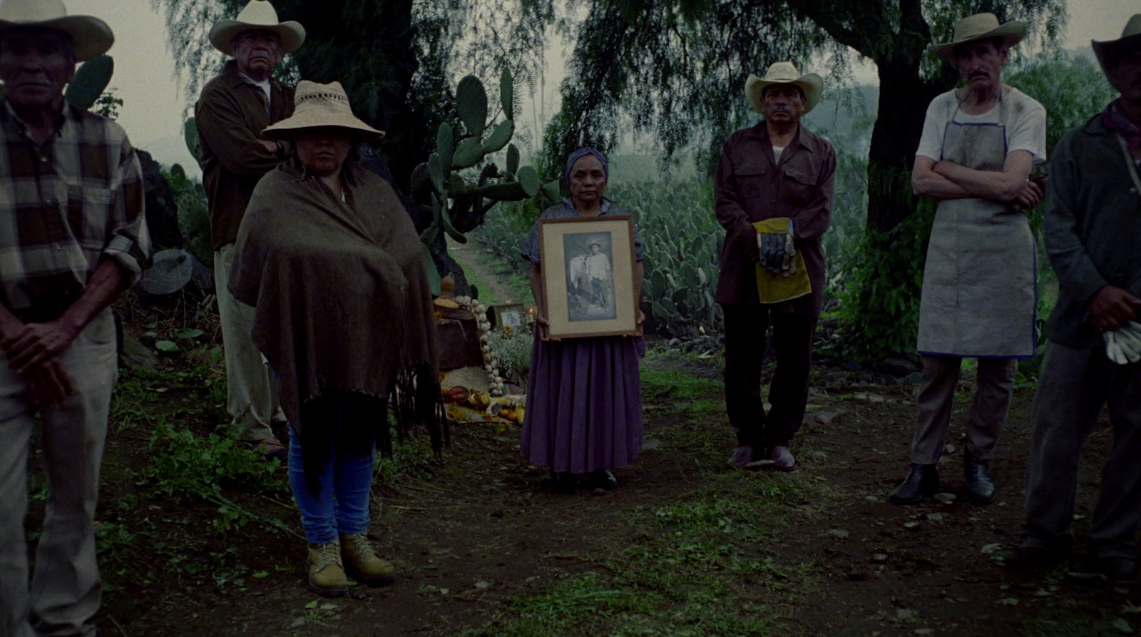 a group of people standing next to each other