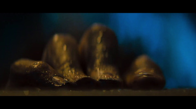 a group of gold nuggets sitting on top of a table