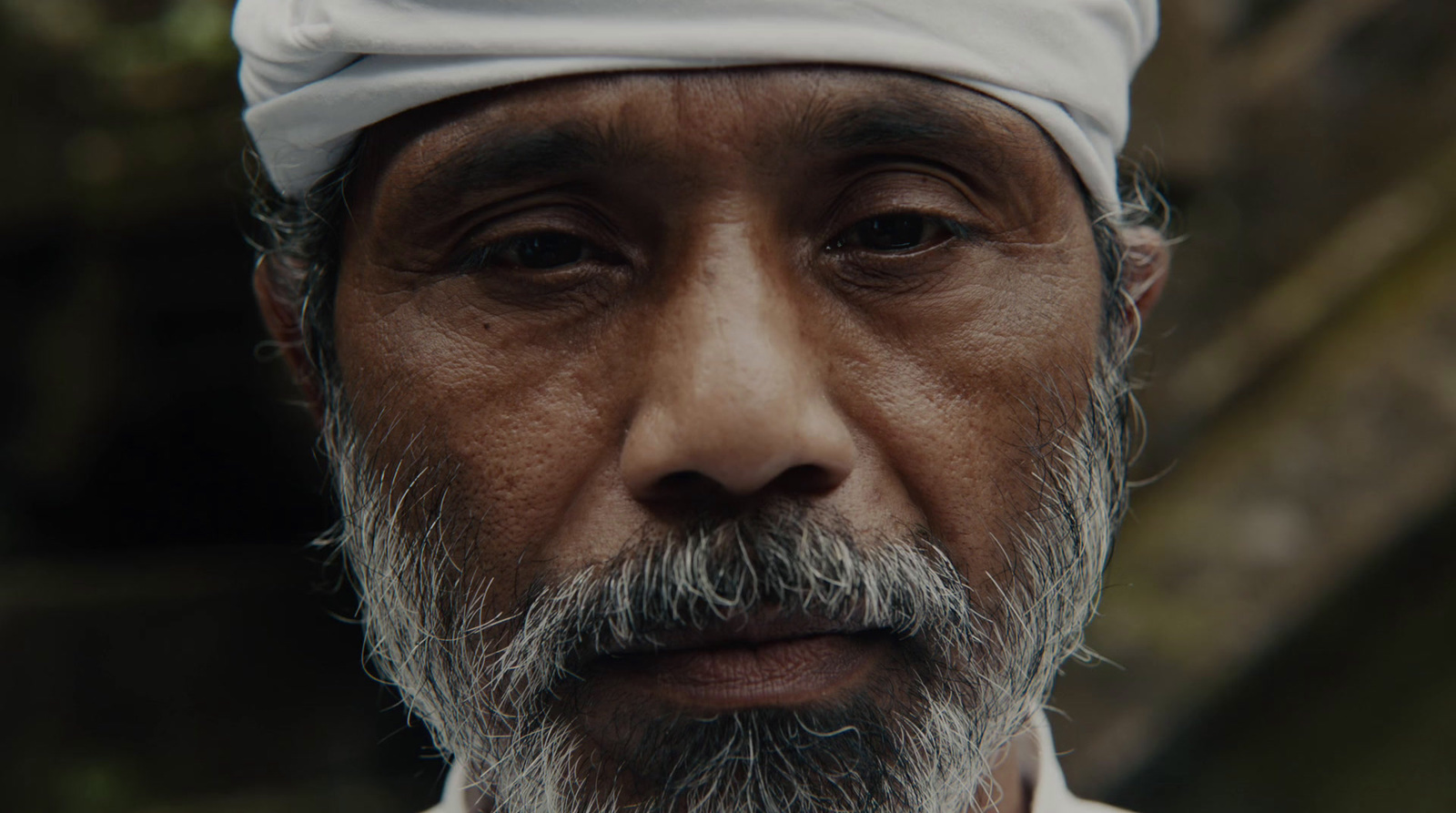 a man with a white turban on his head