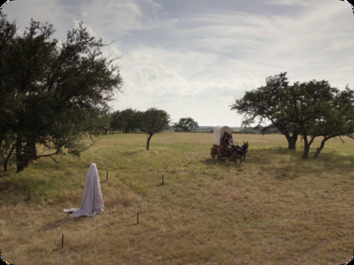 a bride and her horse in a field