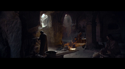 a scene from the lord of the rings